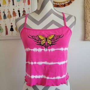 Dolls Kill Delias | Aerial Ace Butterfly Tank Top